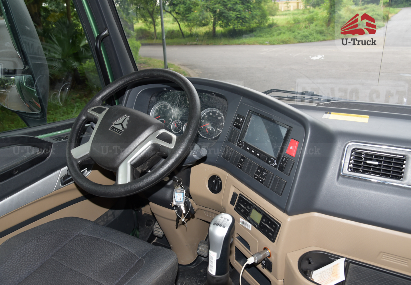 Xe ben HOWO VX400 8×4 thùng vuông