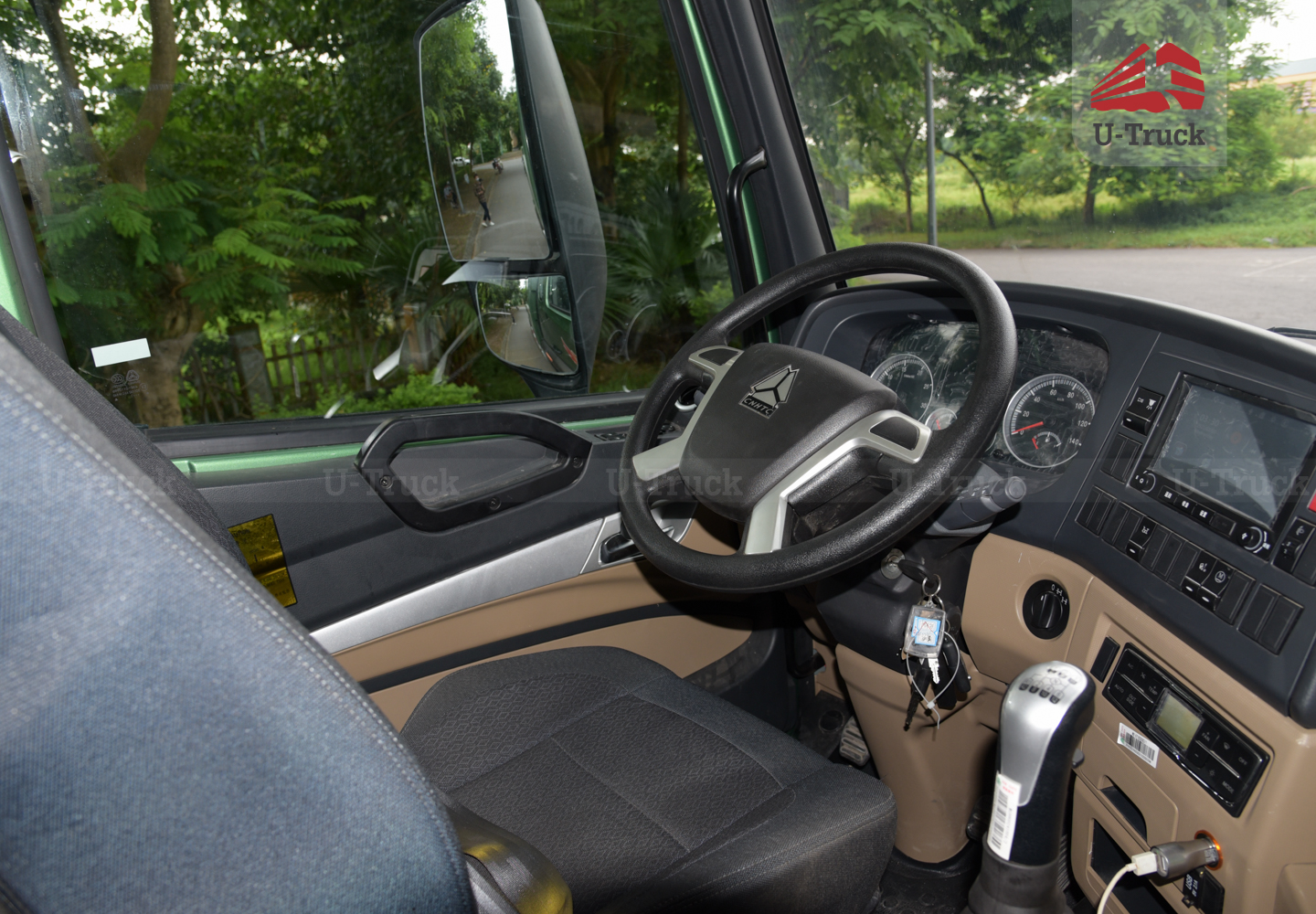 Xe ben HOWO VX400 8×4 thùng vuông