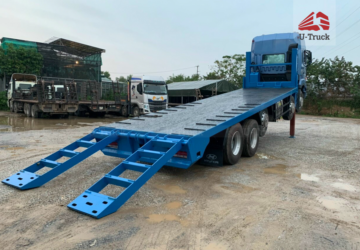 Xe chở máy chuyên dùng JAC A5 10×4