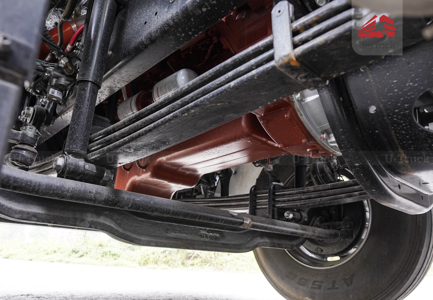 Xe đầu kéo JAC Q7 385 cầu láp