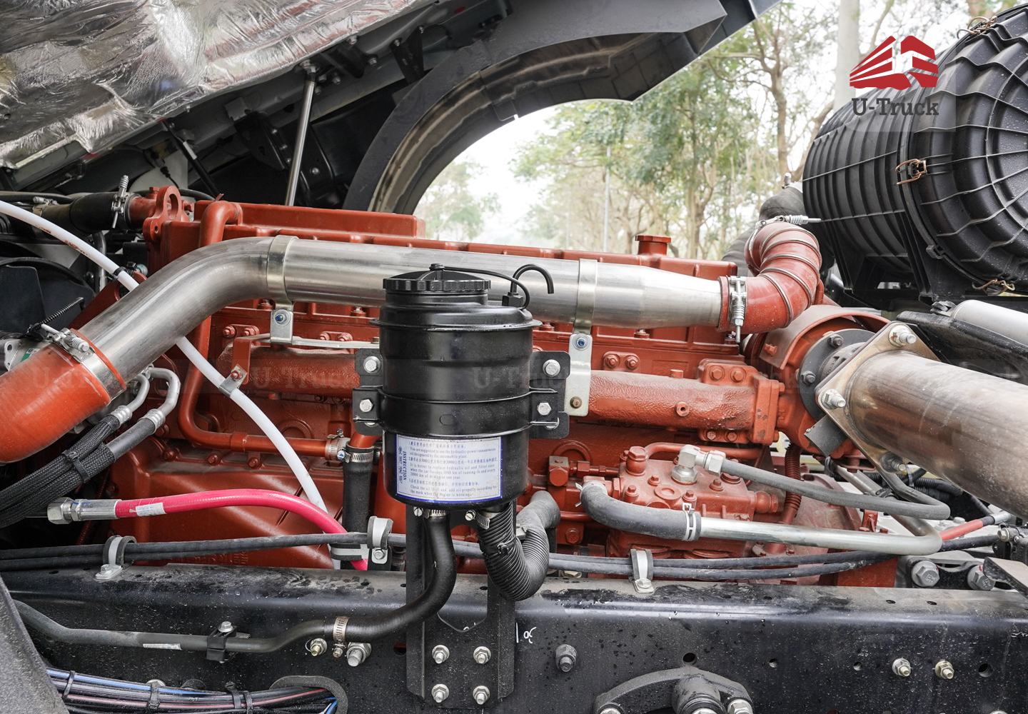 Xe đầu kéo JAC Q7 385 cầu láp