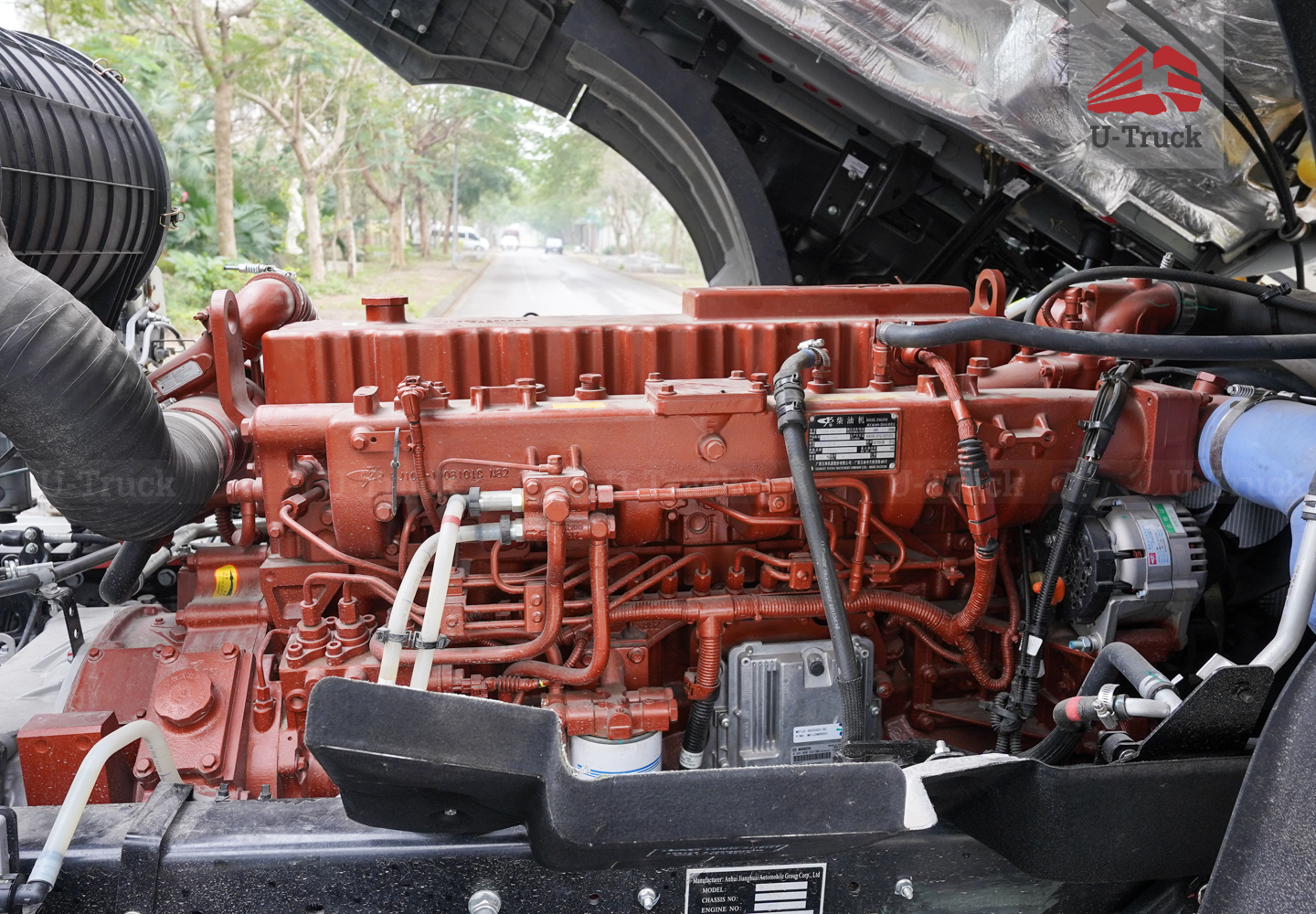 Xe đầu kéo JAC Q7 420 cầu láp