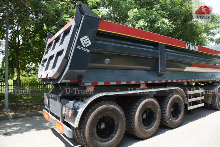 Xe SMRM ben Sunhunk Thùng đúc Tháp 202-5 12.00R20 Xác nhẹ