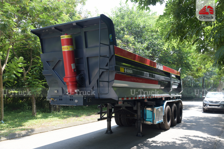 Xe SMRM ben Sunhunk Thùng đúc Tháp 202-5 12.00R20 Xác nhẹ