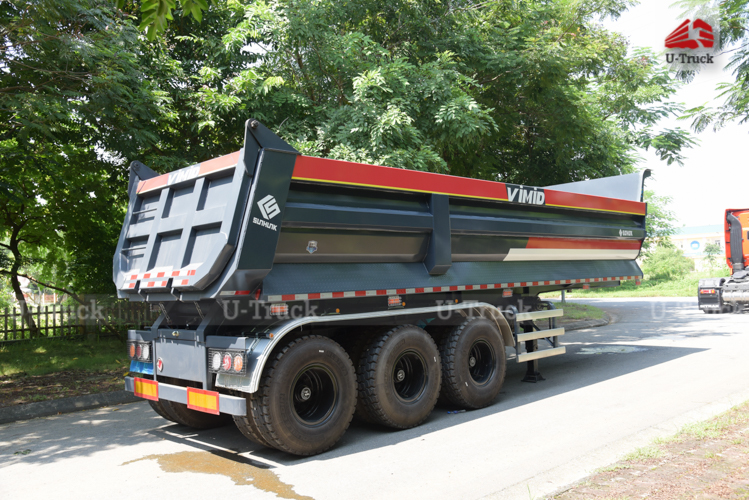 Xe SMRM ben Sunhunk Thùng đúc Tháp 202-5 12.00R20 Xác nhẹ