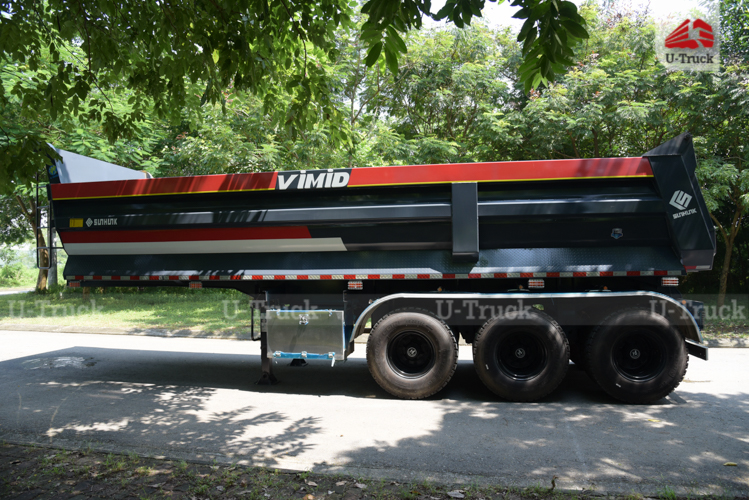 Xe SMRM ben Sunhunk Thùng đúc Tháp 202-5 12.00R20 Xác nhẹ