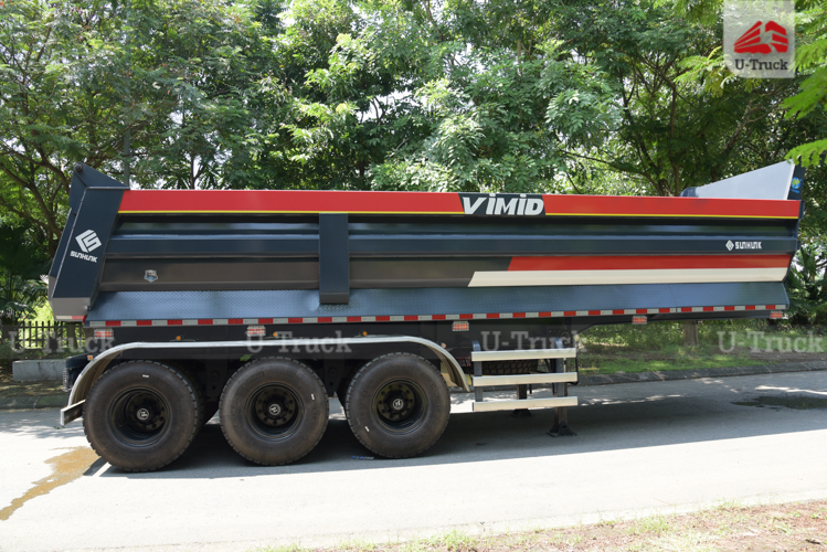 Xe SMRM ben Sunhunk Thùng đúc Tháp 202-5 12.00R20 Xác nhẹ