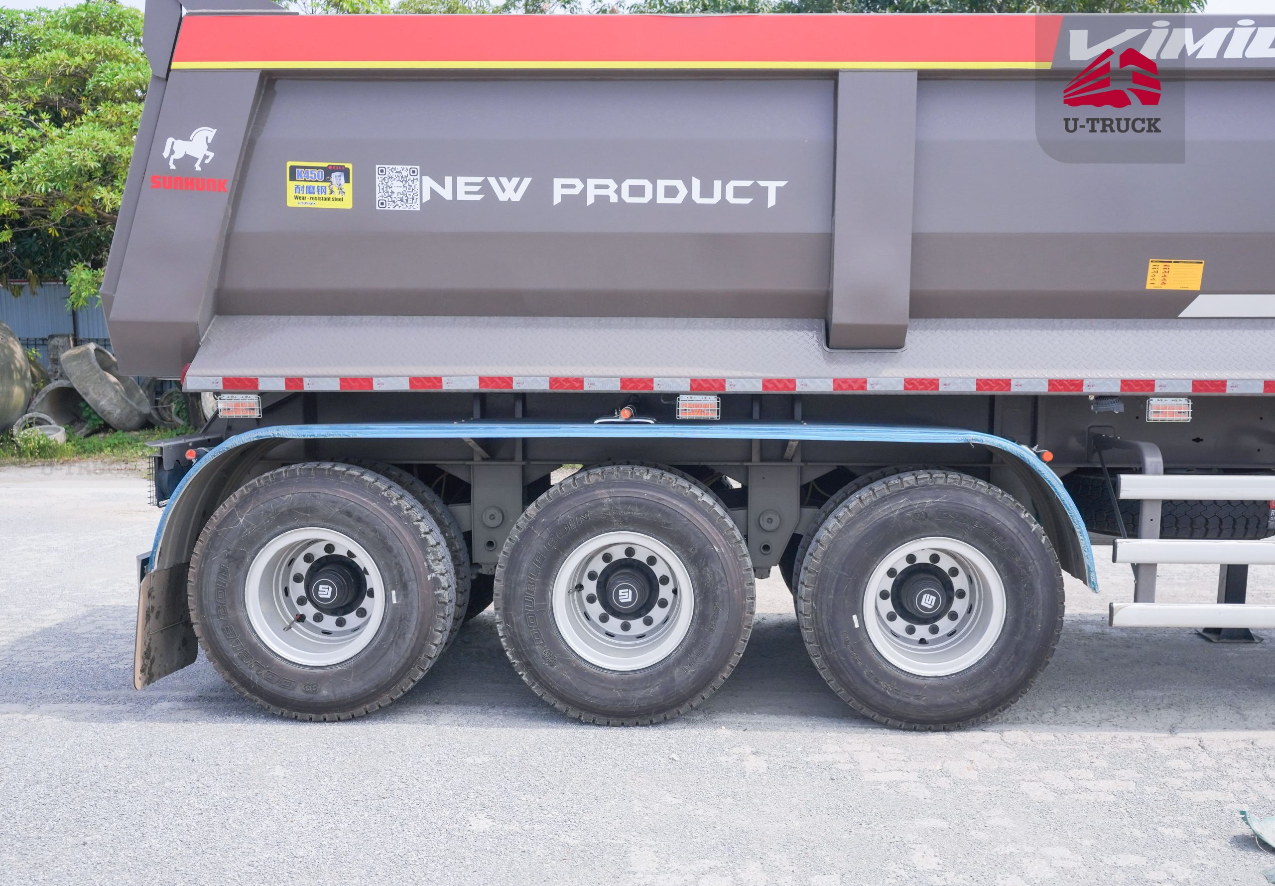 SMRM Ben SUNHUNK Thùng đúc 8460KG 202-5 12.00R20