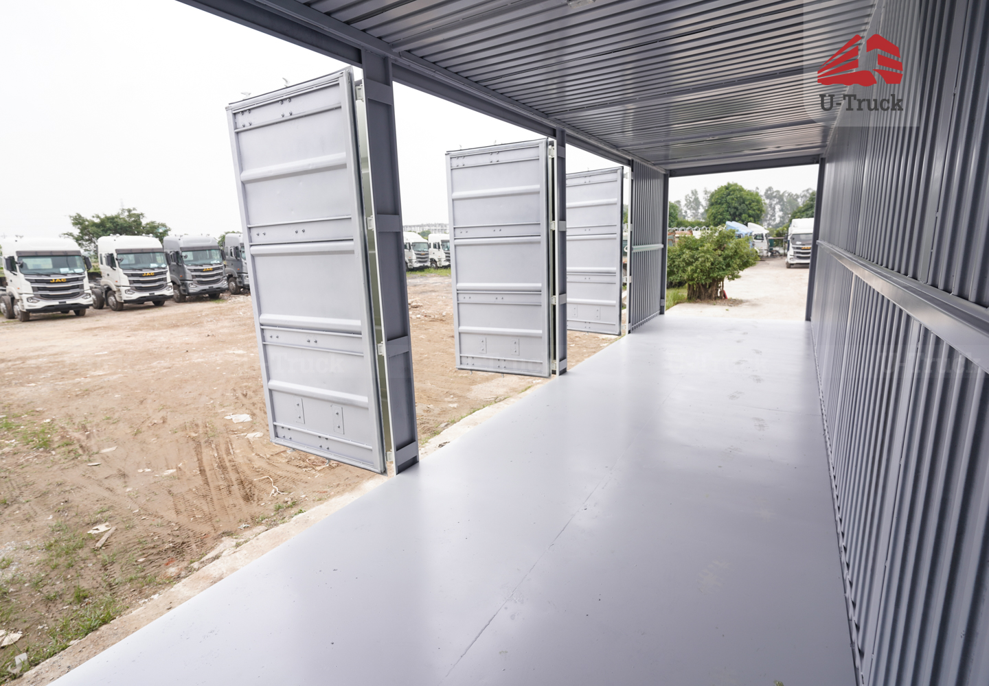 Xe tải JAC A5 4×2 thùng công pallet 3CH 10M