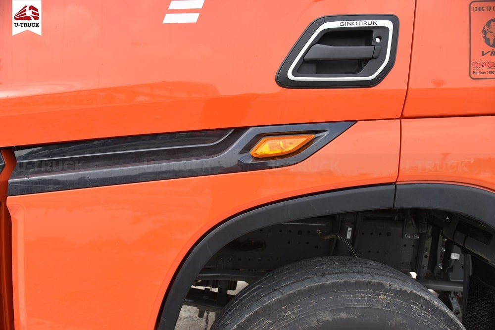 Xe Tải HOWO MAX 350 8X4 Khung mui Nhập Khẩu 9M7