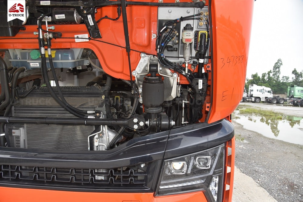 Xe Tải HOWO MAX 350 8X4 Khung mui Nhập Khẩu 9M7