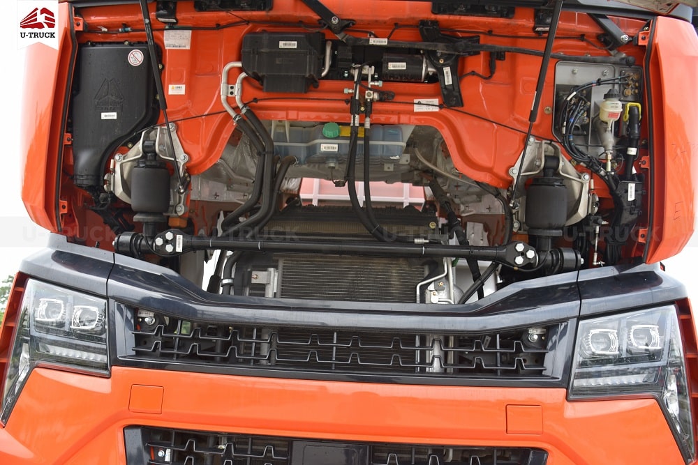 Xe Tải HOWO MAX 350 8X4 Khung mui Nhập Khẩu 9M7