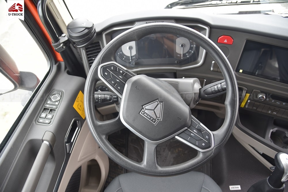 Xe Tải HOWO MAX 350 8X4 Khung mui Nhập Khẩu 9M7