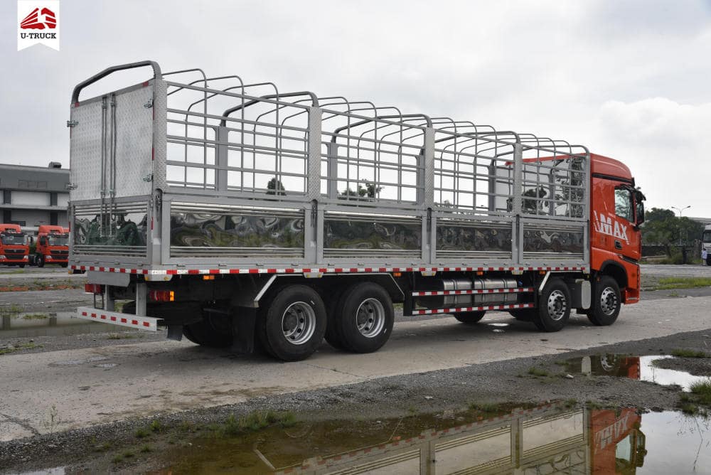 Xe Tải HOWO MAX 350 8X4 Khung mui Nhập Khẩu 9M7