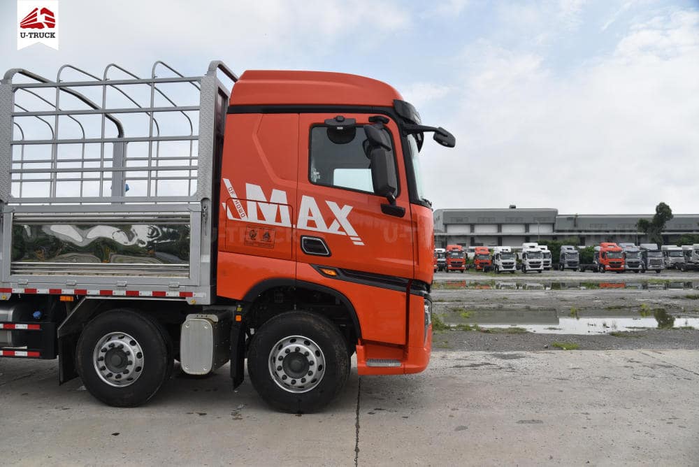 Xe Tải HOWO MAX 350 8X4 Khung mui Nhập Khẩu 9M7