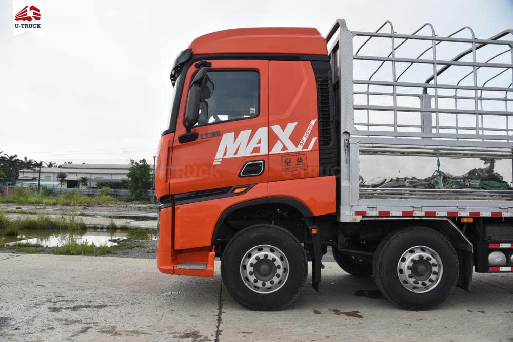 Xe Tải HOWO MAX 350 8X4 Khung mui Nhập Khẩu 9M7