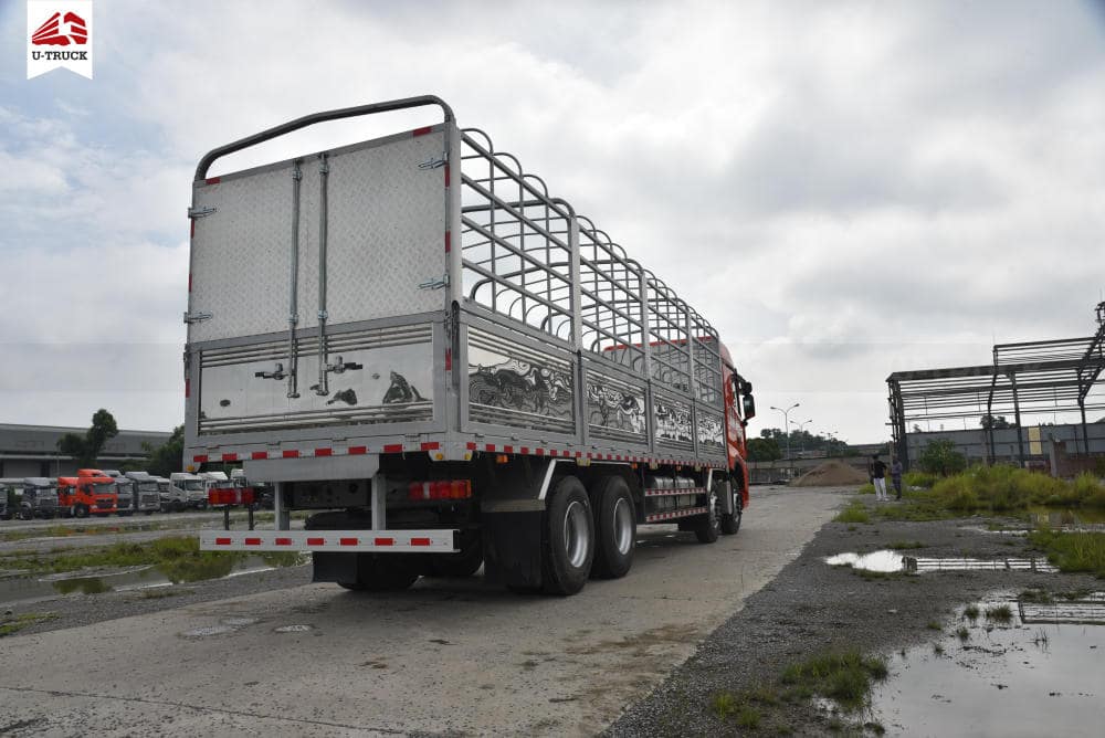 Xe Tải HOWO MAX 350 8X4 Khung mui Nhập Khẩu 9M7