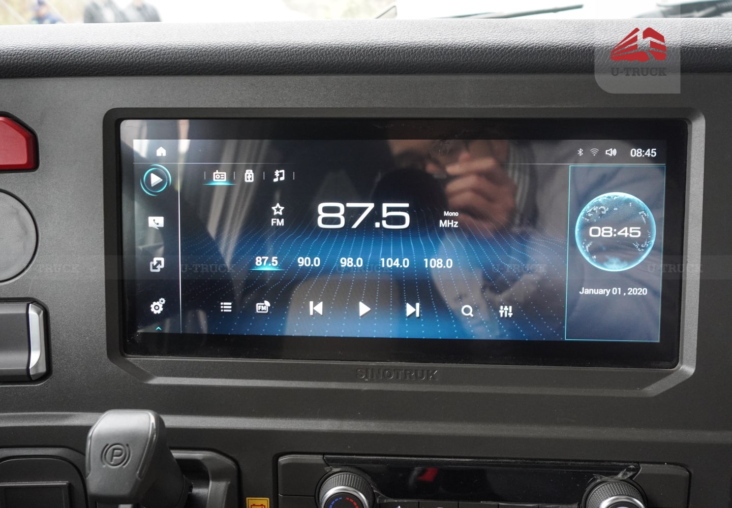 Tải thùng HOWO MAX 400 8×4 khung mui 9M7