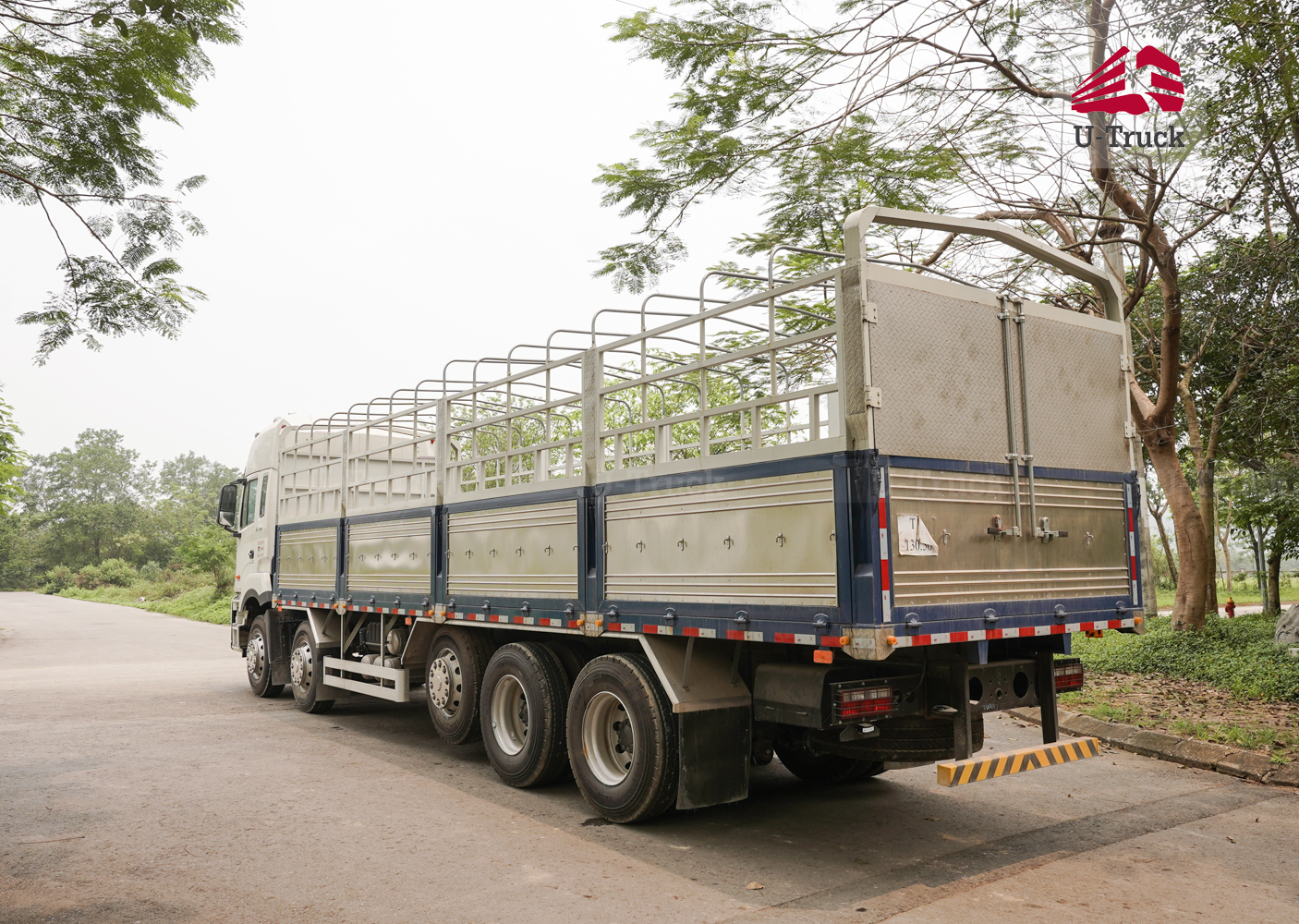 Xe tải JAC A5 10×4 thùng khung mui Nhập Khẩu 9M7