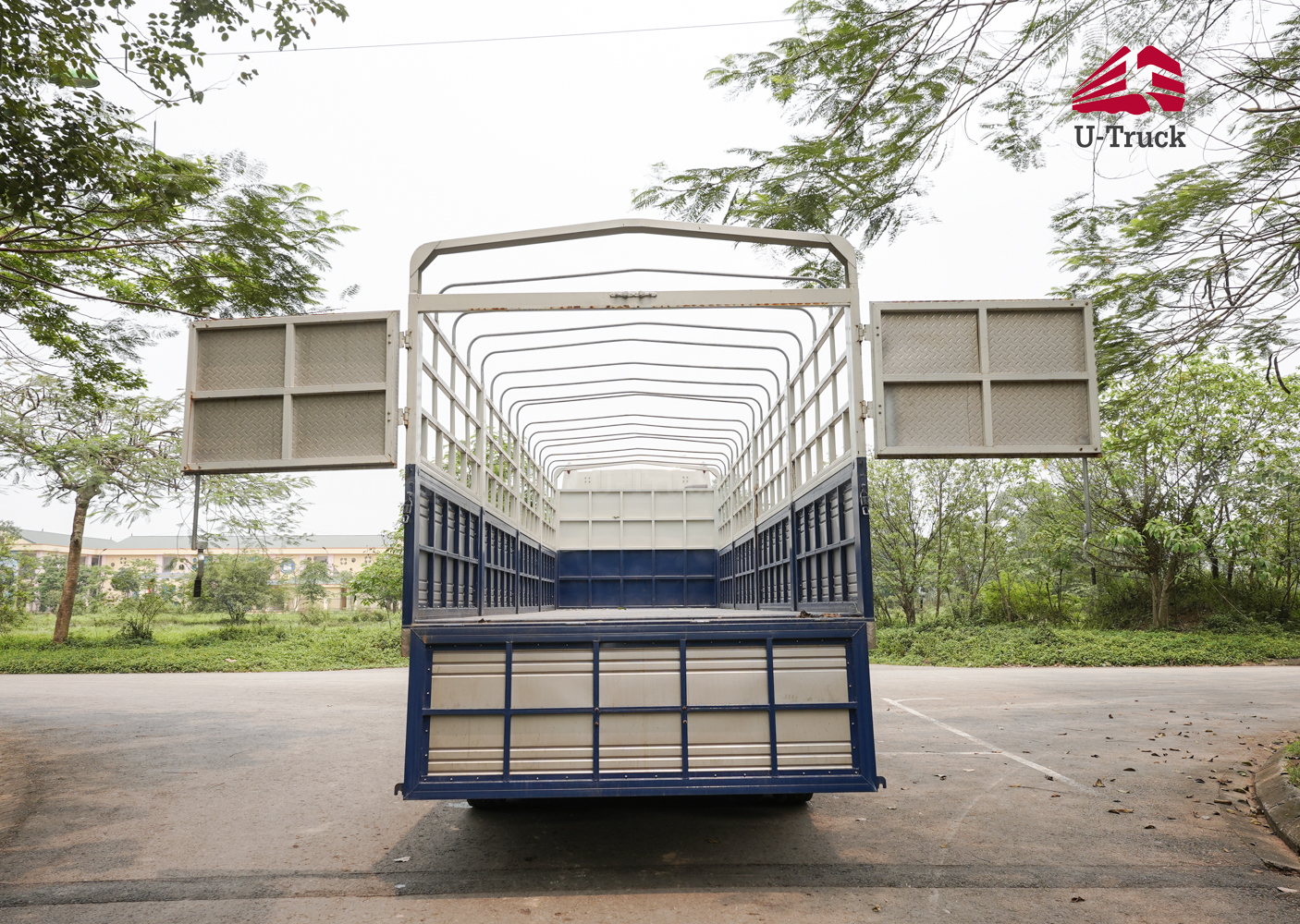 Xe tải JAC A5 10×4 thùng khung mui Nhập Khẩu 9M7