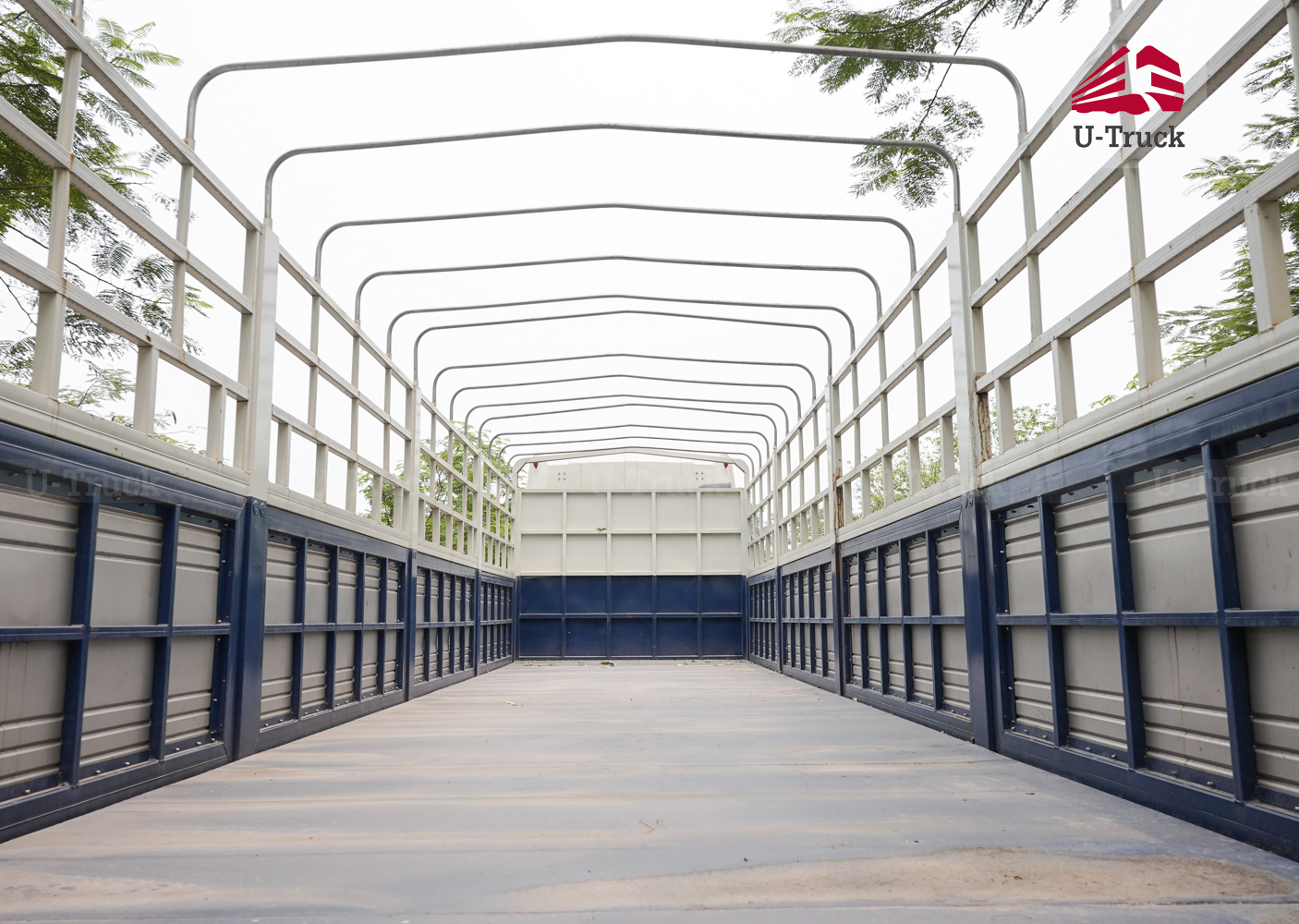 Xe tải JAC A5 10×4 thùng khung mui Nhập Khẩu 9M7