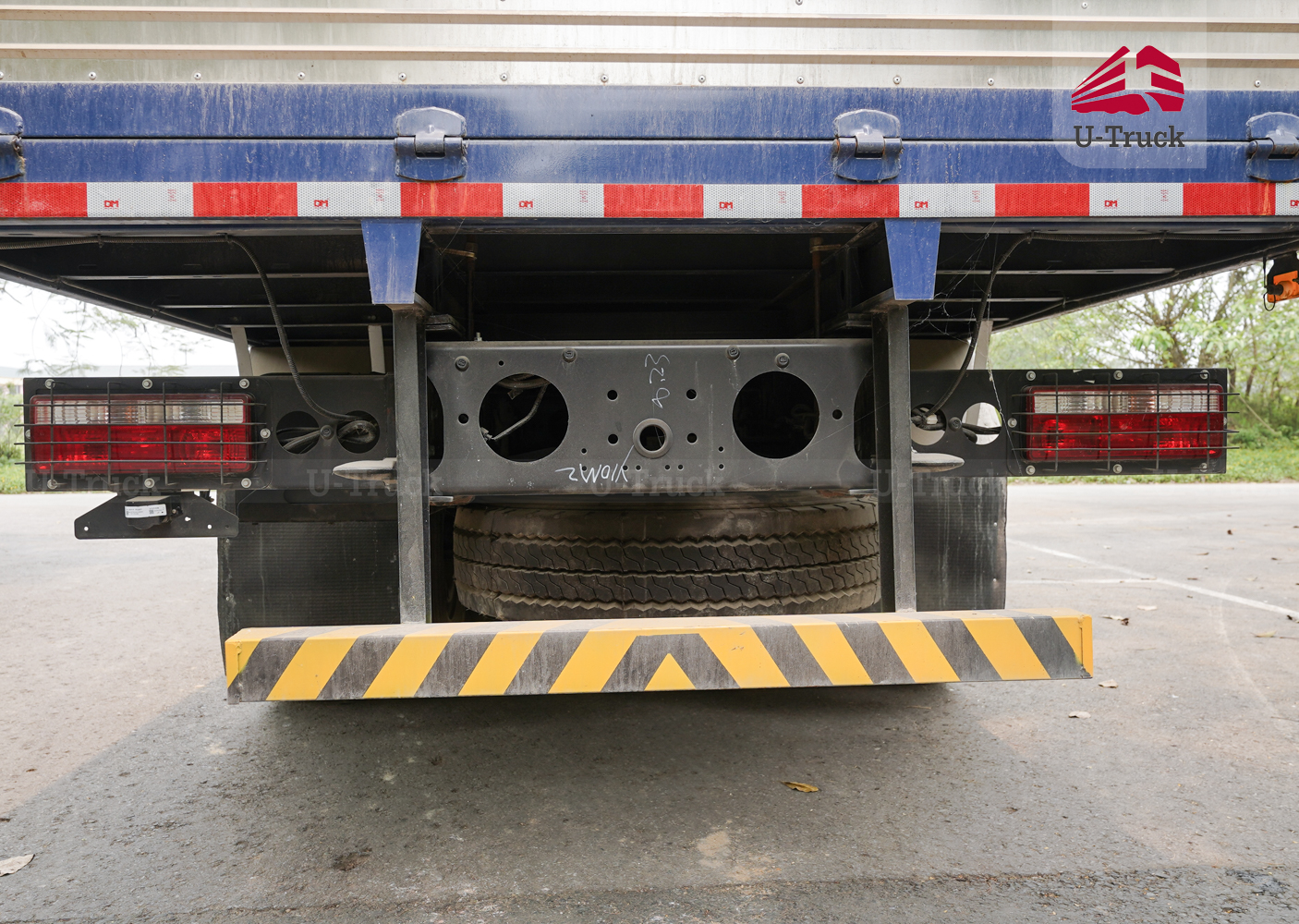 Xe tải JAC A5 10×4 thùng khung mui Nhập Khẩu 9M7