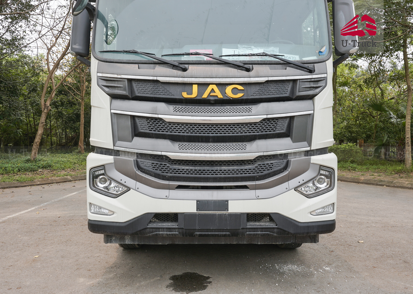 Xe tải JAC A5 10×4 thùng khung mui Nhập Khẩu 9M7