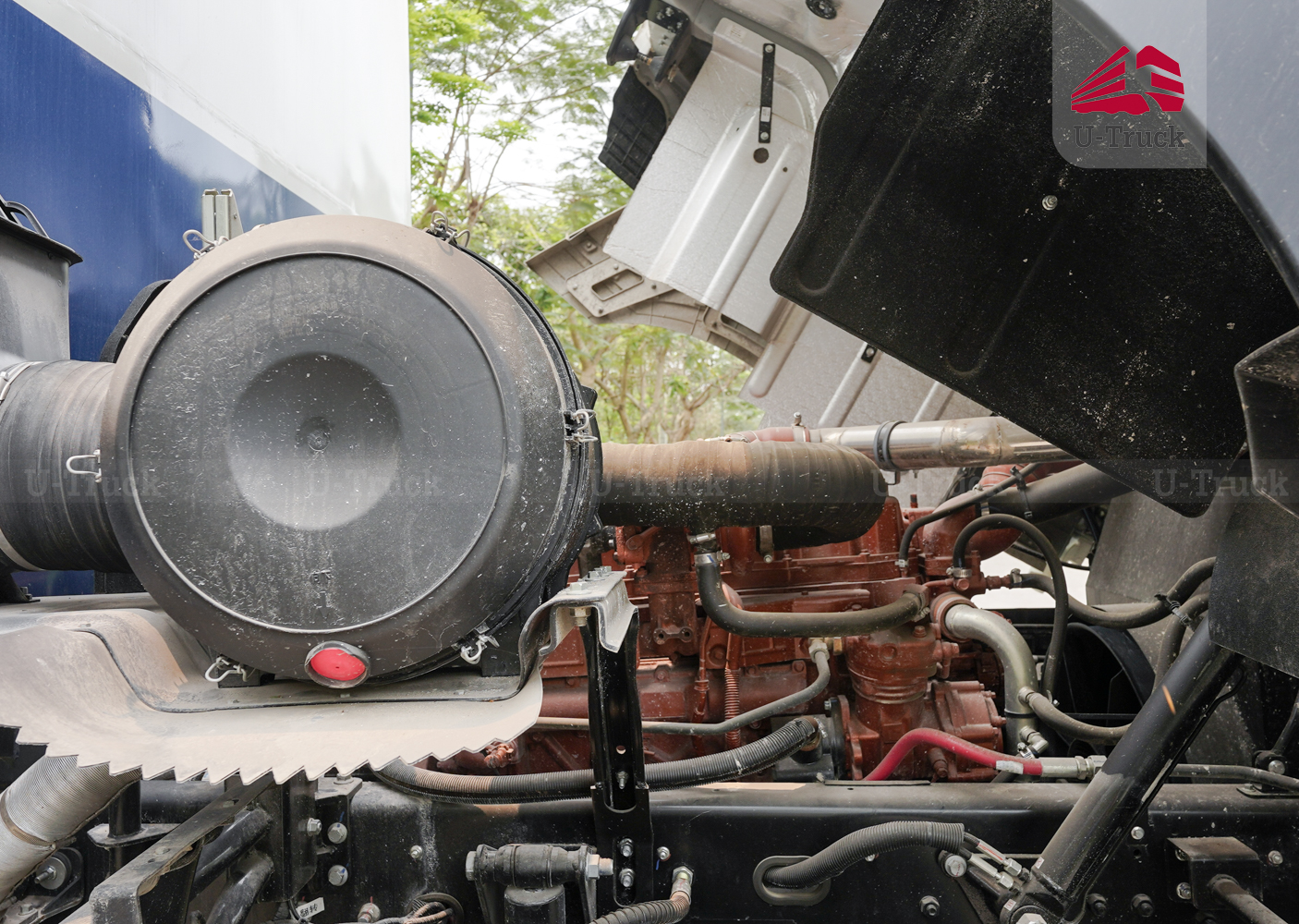 Xe tải JAC A5 10×4 thùng khung mui Nhập Khẩu 9M7