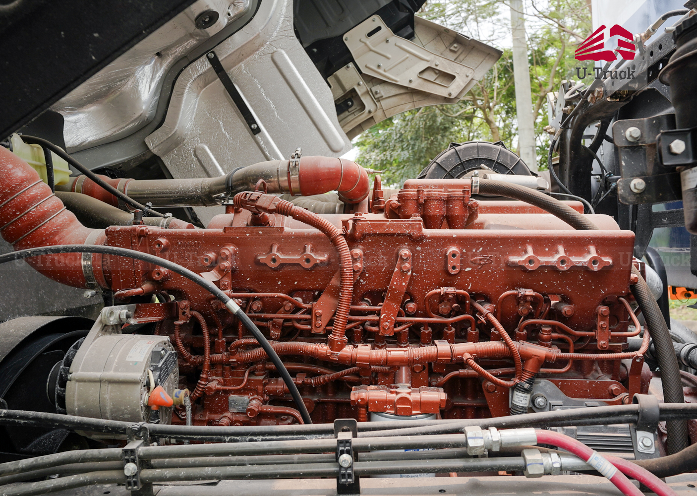 Xe tải JAC A5 10×4 thùng khung mui Nhập Khẩu 9M7