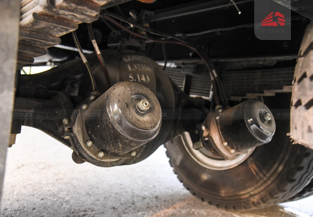 Xe tải JAC A5 4×2 khung mui nâng bửng hông 8m2