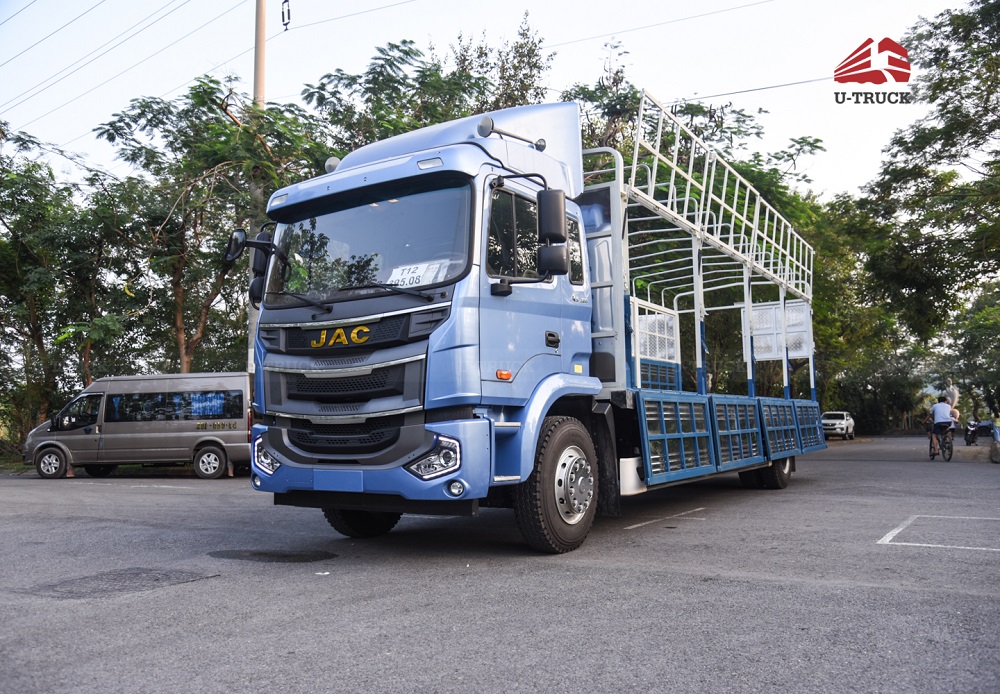 Xe tải JAC A5 4×2 khung mui nâng bửng hông 8m2