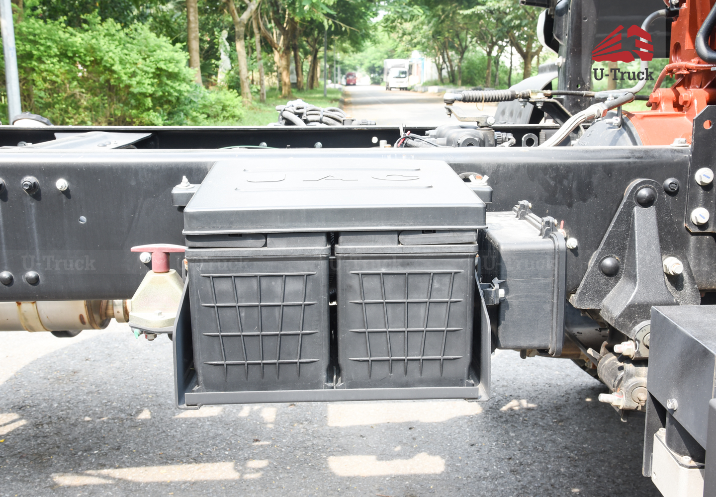 Xe tải JAC A5 4×2 thùng công Nhập Khẩu 1CH 10M