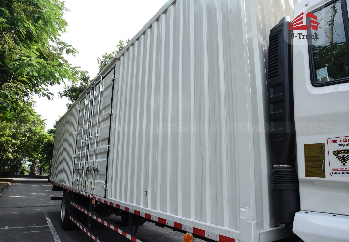 Xe tải JAC A5 4×2 thùng công Nhập Khẩu 1CH 10M