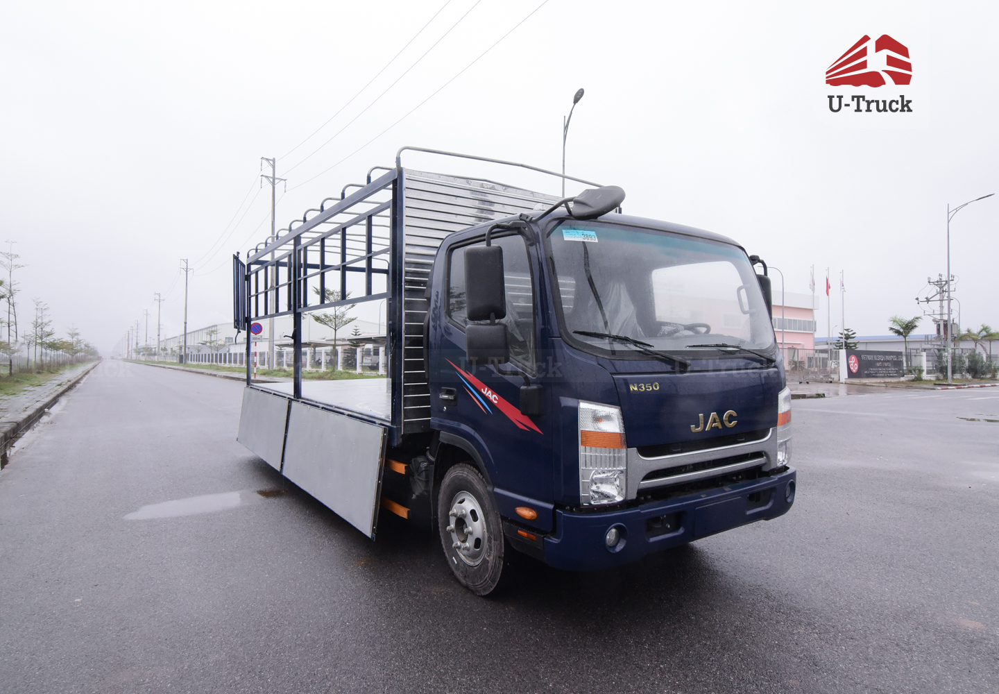 Xe tải JAC N350 thùng bạt 3T5