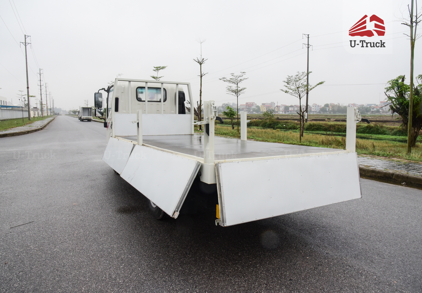 Xe tải JAC N350S thùng lửng 3T8