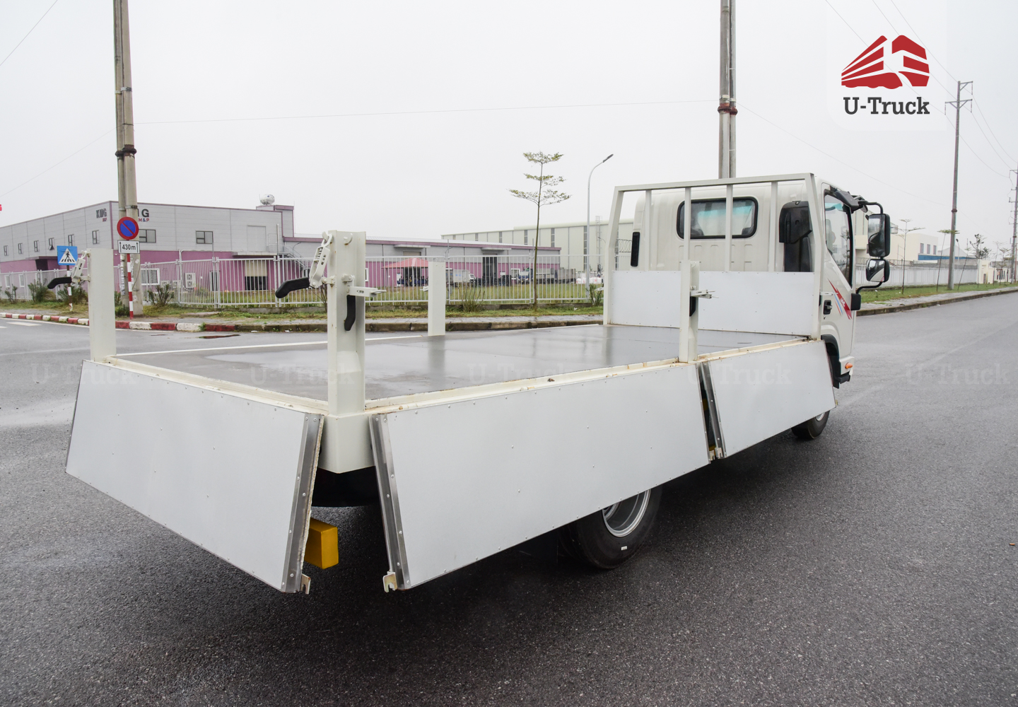 Xe tải JAC N350S thùng lửng 3T8