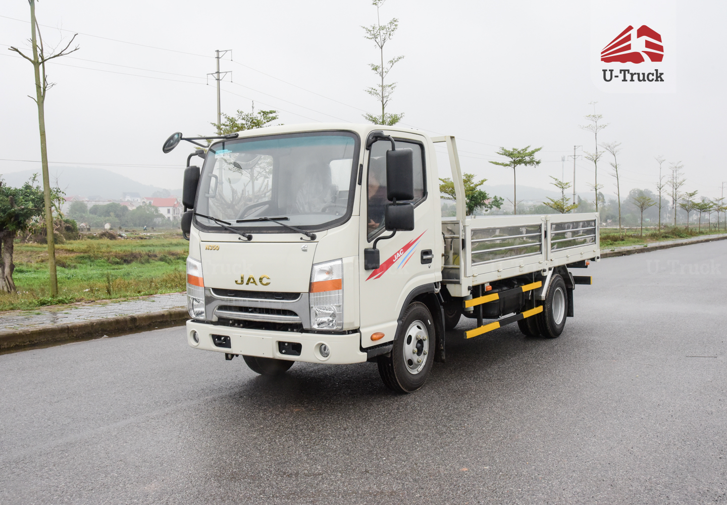Xe tải JAC N350S thùng lửng 3T8