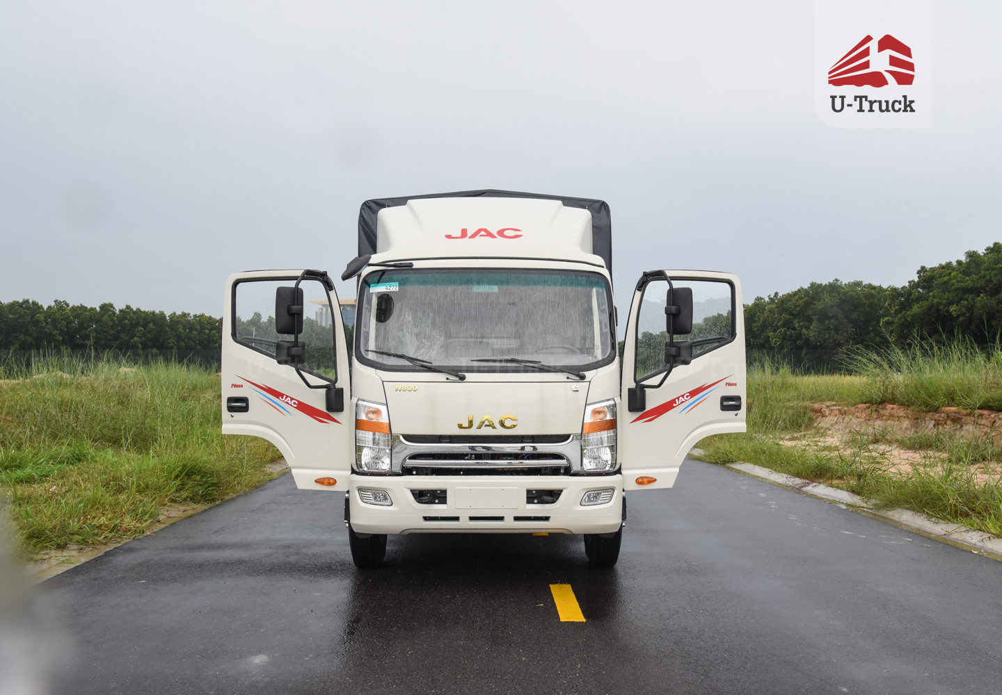 Xe tải JAC N800 Plus 4×2 khung mui