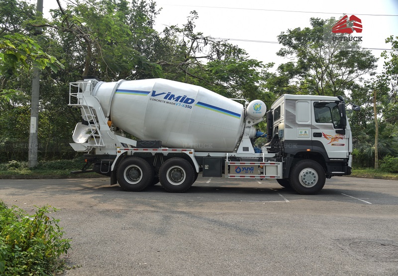Xe trộn bê tông HOWO V7X 350 10M3