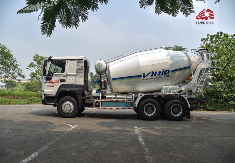 Xe trộn bê tông HOWO V7X 350 10M3
