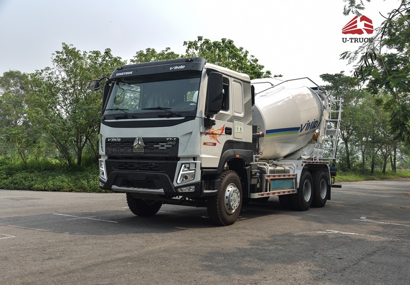 Xe trộn bê tông HOWO V7X 350 10M3