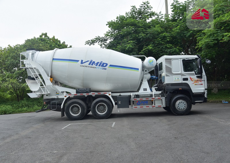Xe trộn bê tông HOWO V7X 350 12M3