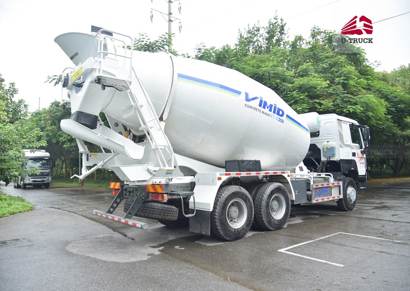 Xe trộn bê tông HOWO V7X 350 12M3