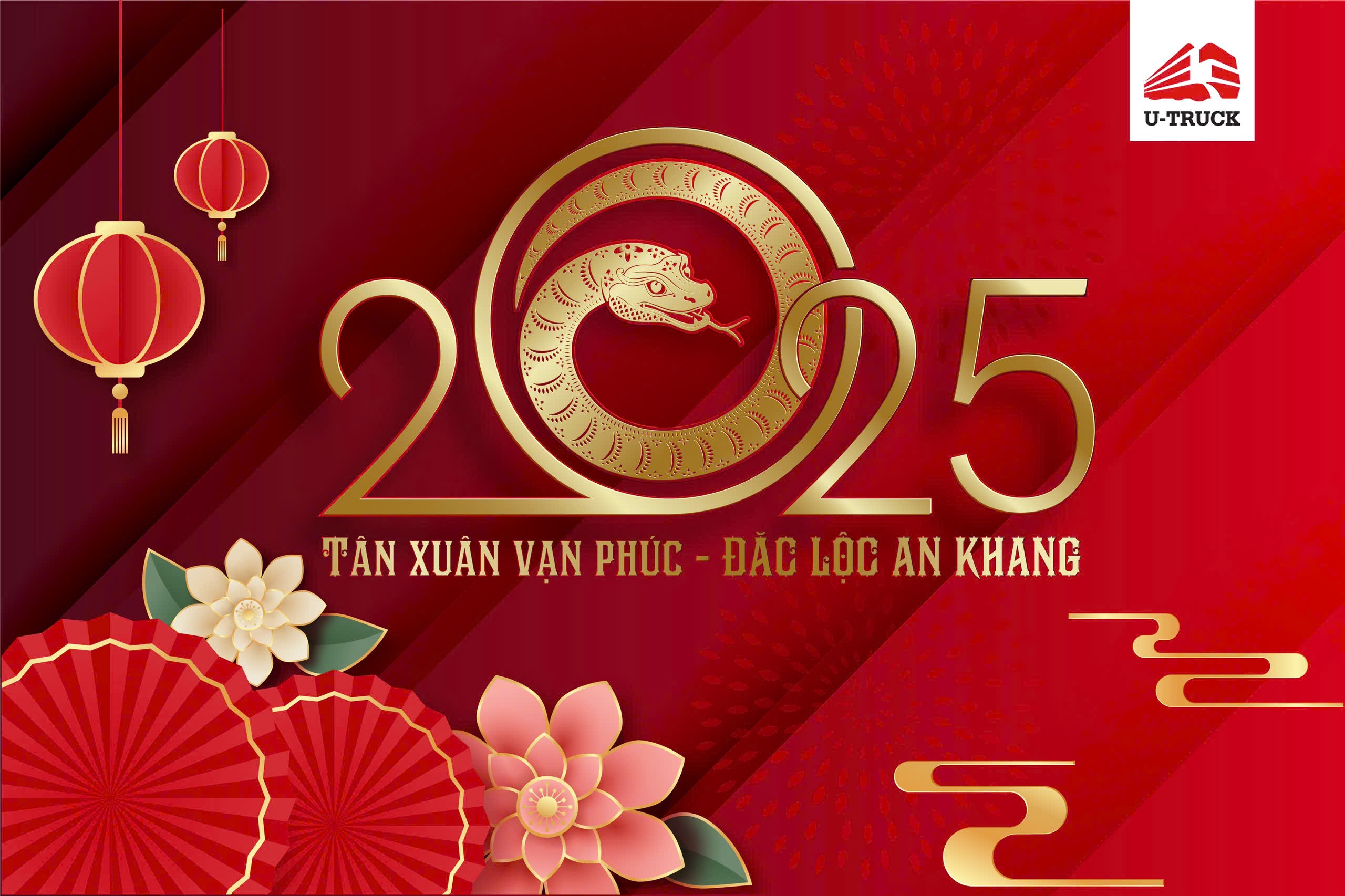U-TRUCK chúc mừng năm mới Xuân Ất Tỵ 2025