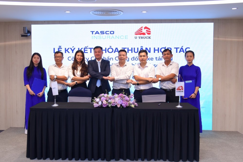 Lễ ký kết hợp tác giữa Bảo hiểm TASCO và U-TRUCK: Nâng tầm trải nghiệm bảo hiểm cho cộng đồng vận tải Việt