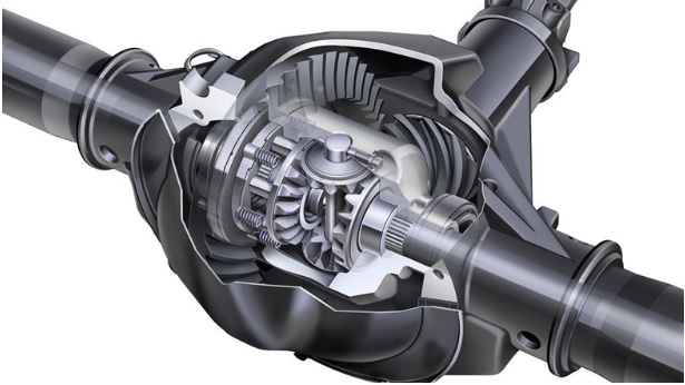 Cầu sau xe tải là gì? Tác dụng của cầu sau xe tải