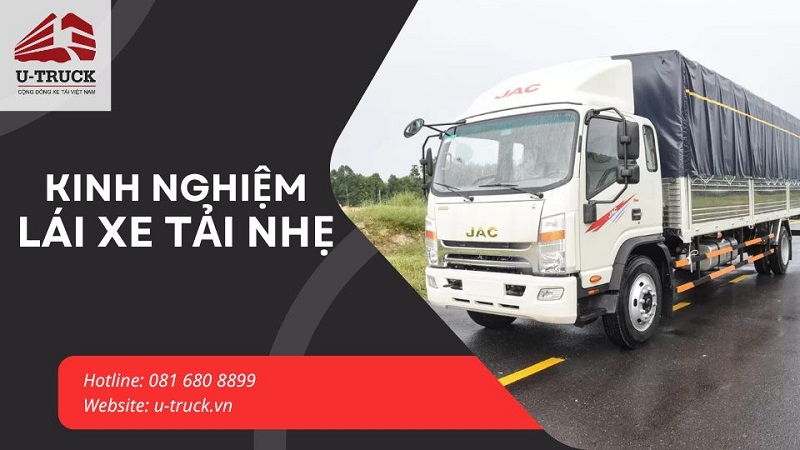 Kinh nghiệm lái xe tải nhẹ tiết kiệm nhiên liệu và đảm bảo an toàn