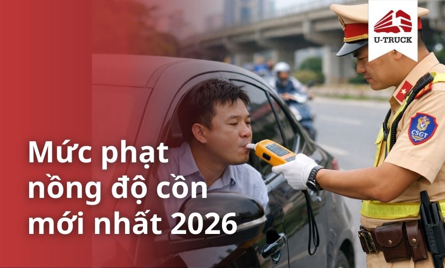Mức phạt nồng độ cồn mới nhất 2026 là bao nhiêu?