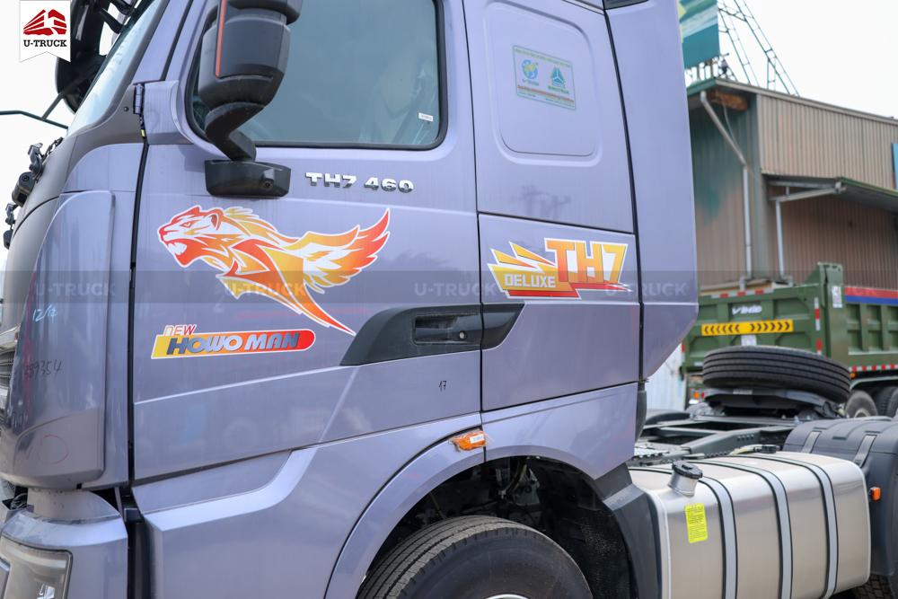 Xe đầu kéo HOWO TH7 DX 460 Cầu láp