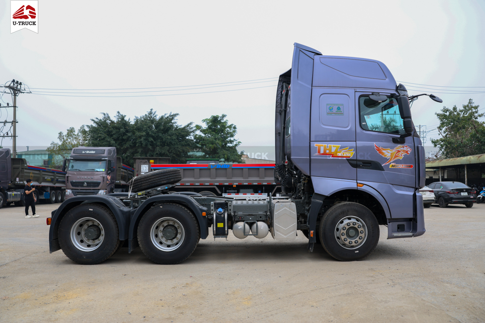 Xe đầu kéo HOWO TH7 DX 460 Cầu láp
